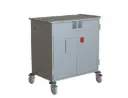 CSD Case Cart – Stainless Steel – Trolley Washer Compatible – 18 STU Tray Capacity